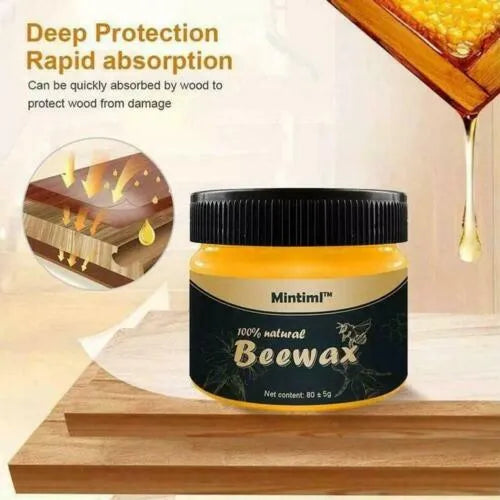 BUY 1 GET 1 FREE 🔥 Wood Seasoning Bee wax Polish - Complete Solution Furniture Care