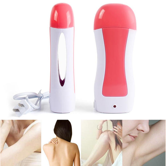 Depilatory Roll On Heater Waxing Hot Cartridge Hair Removal Tool With Wax