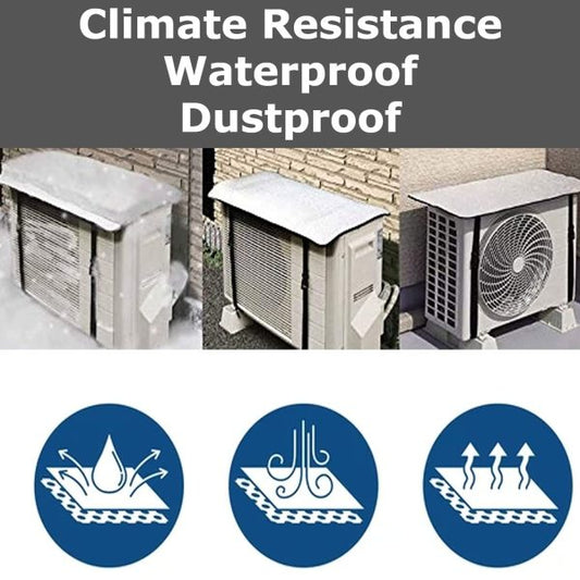 Ac Outdoor Unit Protector Heat Insulation Sunlight Shade Protector From Dust With Adjustable Buckle Rain Cover Air Conditioner Cover – Ac Cover – Ac Outer Cover – Ac Protector – 36 Inches