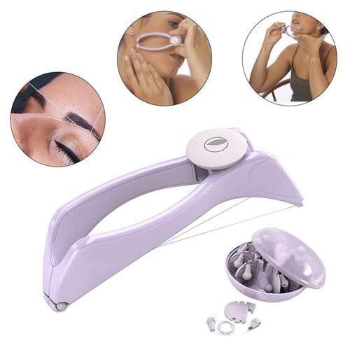 Eyebrow Threading Tool – Modern Plastic Cotton Facial & Body Hair Remover For Women